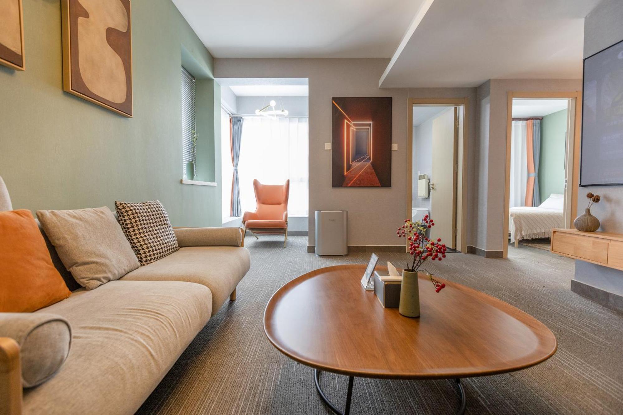 Yise Serviced Apartment -Beijing Cctv Shop Екстериор снимка